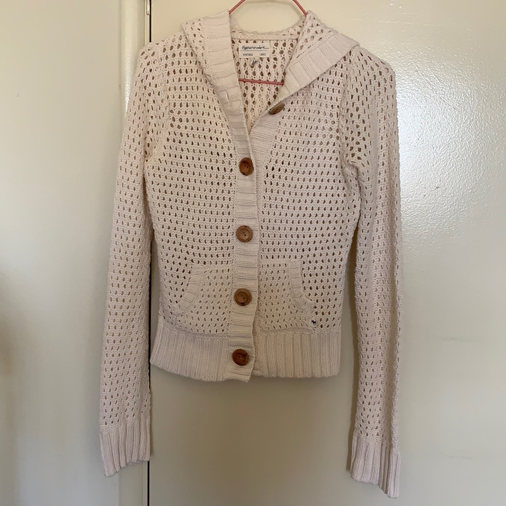 Abercrombie cardigan hoodie